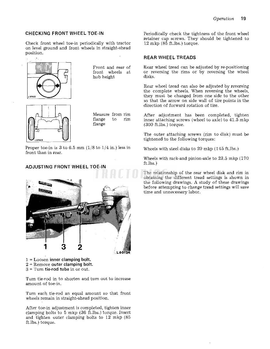 john deere front wheel removal